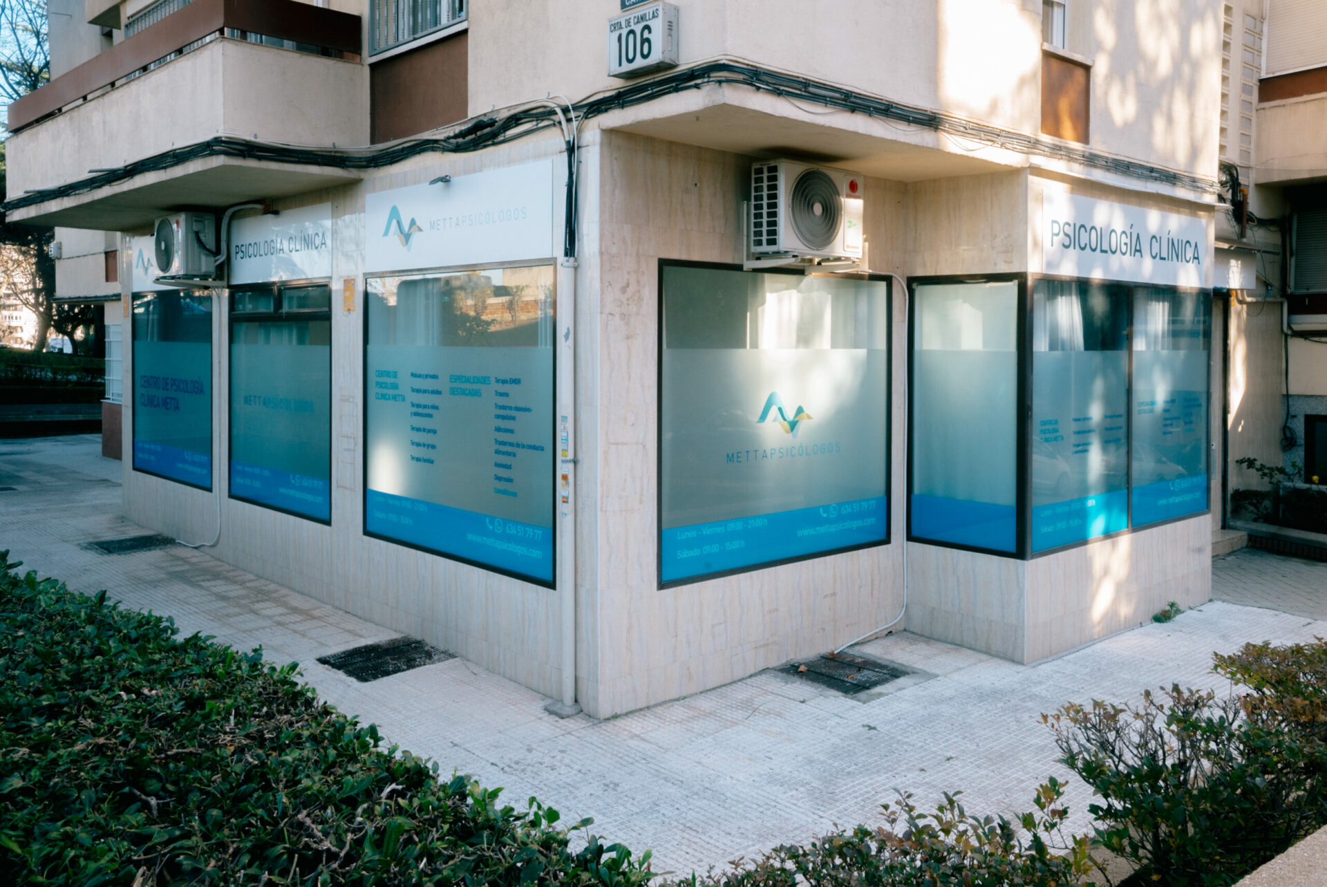 Centro de Metta Psicólogos en Hortaleza, Madrid